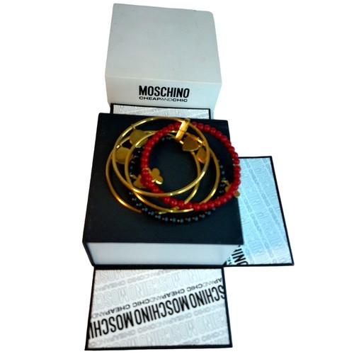 Set Braccialetto Perline Braccialetto Braccialetto Vintage Moschino Economico e Chic Mazzo di Carte
