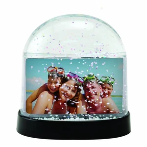 Neil Enterprises Inc. Clear Horizontal Photo Snow Globe - Bild 1 von 5