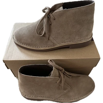 Clarks Acre Bridge Gamuza Desierto Botas Tostado Arena Talla 6.5M Nuevas  Foto 1 de 4