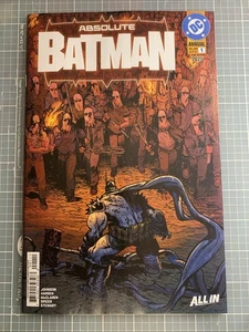 Absolute Batman Annual 2025 #1 Cubierta Una Primera Impresión 🔑 Edición Casi Como Nueva DC Comics  - Imagen 1 de 6