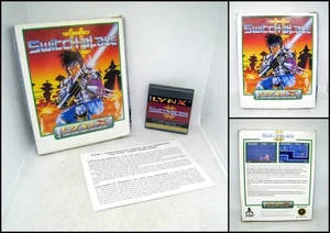 ATARI Lynx Video Game - Switch Blade II 2 (1992) PAL with Box - Picture 1 of 8