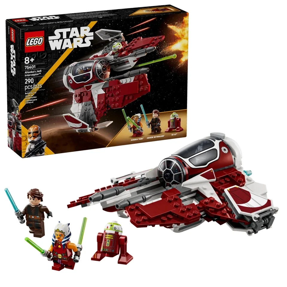 LEGO 75401 Star Wars Ahsokas Jedi Interceptor, 2 Minifiguren, The Clone Wars - Image 1 of 1