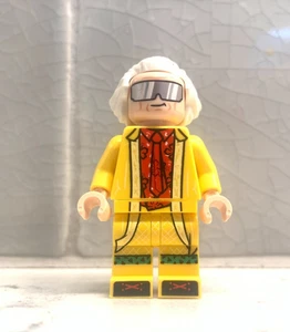 LEGO Doc Brown Minifigure from 10300 - New & Geniuine! - Picture 1 of 3