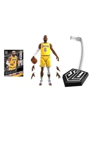 Figura de acción Hasbro Starting Lineup NBA Series 1 LeBron James LA Lakers 6 pulgadas - Imagen 1 de 19