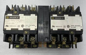 CONTACTOR DE MARCHA ATRÁS CUADRADO D 10HP 460VAC 8965 TIPO DPR23 8965DPR23 GRÚA / POLIPASTO - Imagen 1 de 12