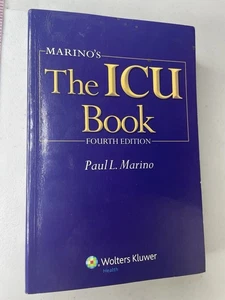 Marino's The ICU Book Fourth Edition Paul L. Marino Book PB Acceptable - Imagen 1 de 7