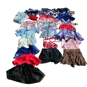 Build a Bear BABW Girl Clothing Lot 30 Skirts Swimsuit Shorts Blankets Dresses - Picture 1 of 10