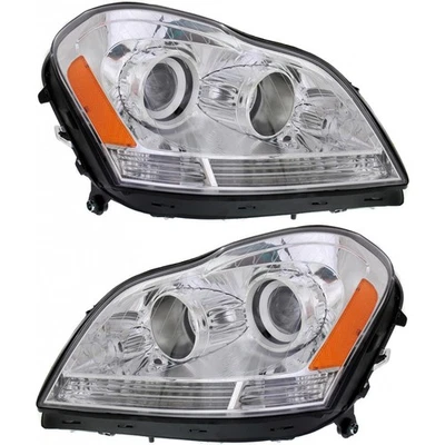 For 2008-2012 Mercedes-Benz GL500 Headlight Driver & Passenger Side Pair DOT - Изображение 1 из 4