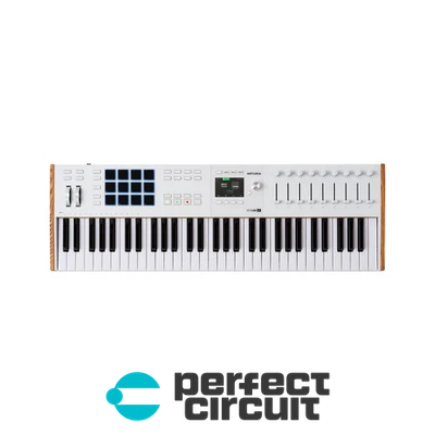Arturia KeyLab 61 MK3 Keyboard (White) MIDI CONTROLLER - NEW - PERFECT CIRCUIT - Image 1 of 4