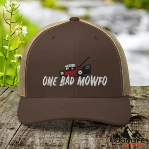 Sombrero de camionero One Bad Mowfo para Hombre Mujer - Imagen 1 de 27