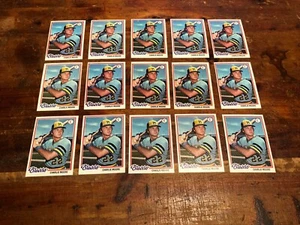 LOT OF 15 - 1978 TOPPS #51 CHARLIE MOORE BASEBALL CARDS PACK FRESH NEAR MINT   - Picture 1 of 2
