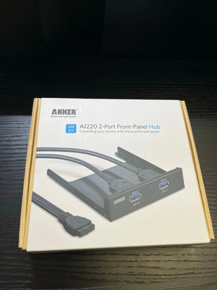 Anker A1220 USB 3.0 2-Port Front Panel Hub - Image 1 of 1
