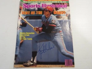 Kent Hrbek signierter Sport-Illustrierter Einband - Bild 1 von 2