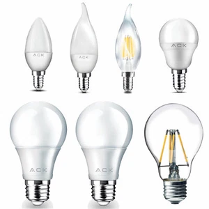 LED Leuchtmittel Lampe Fassungen E27 E14 GU10 Glühlampe Filament 5W 8W 10W 12W - Bild 1 von 21