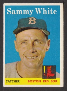 1958 Topps #414 Sammy White Boston Red Sox Ex - Bild 1 von 1