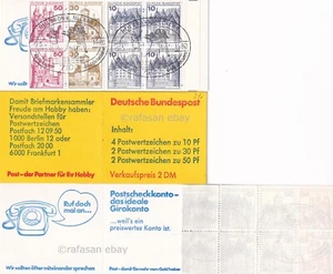 Germany 1977 MiNr. MH21b oZ complete booklet USED VF "HELLBRONN" - Picture 1 of 1