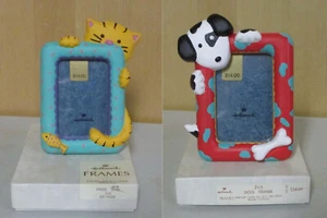 Hallmark Stand Alone Picture Frame (Hold 2x3 in Picture) - Select Cat or Dog - Bild 1 von 39