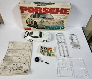 Vintage Porsche Turbo Mini Craft Model Car Kit 1/20 Scale Used READ - Picture 1 of 10