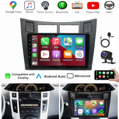 Carplay Android 13 Head Unit For 2006-2011 Toyota Yaris XP90 Car Radio GPS 2+32G - image 1 of 4