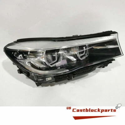 👍BMW 7 Series G12 G11 16 17 18 19 LED Xenon Adaptive Headlight Right Psge OEM - Image 1 of 4