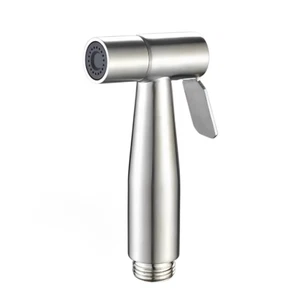 Adattatore WC Shattaf Bidet Spray Acciaio Inox Soffione Doccia Portatile - Foto 1 di 5