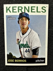 JOSE BERRIOS #102 2013 Topps Heritage Minor League Edition QTY Rookie/Prospect - Imagen 1 de 2