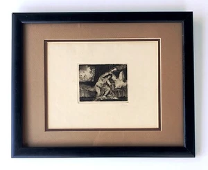 Rara Acquaforte Blasius Spreng del Mito - Decapitazione di Giuditta e Oloferne - Foto 1 di 4