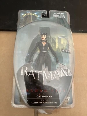 Figura de acción DC Direct Batman 2012 Arkham City Serie 2 Cat Woman NUEVO Foto 1 de 4
