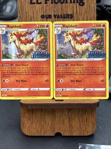 Rapidash - Prerelease SWSH270 SWSH: Sword & Shield Stamped Promo Cards Holo - Picture 1 of 6