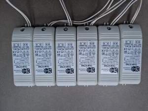 6 x Tamlite ET60 12V 20-60W Transformer for ELV Lighting. In good working order - Picture 1 of 4