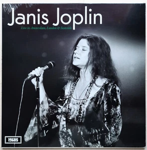 Janis Joplin - Live In Amsterdam, London & Stateside - Vinyl LP - (New / Sealed) - Picture 1 of 3