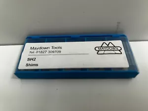 10 x Maydown SH2 Shims, Cutting, Milling, Precision Engineering Inserts. - Picture 1 of 3