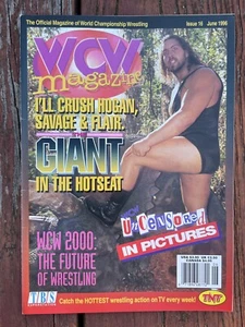 WCW Magazine June 1996 Issue 16 WWE The Giant Big Show Paul Wight AEW WWE WWF - Picture 1 of 6