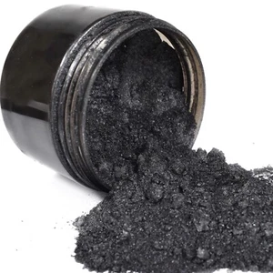 ANTHRACITE gray pearl premium pigment powder extra fine mica for epoxy resin art - Picture 1 of 2