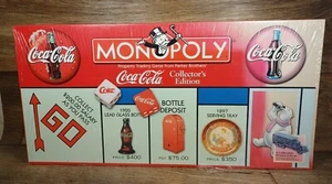 Coca-Cola Monopoly Collector's Edition Brand New Sealed 1999 Sun Faded - Picture 1 of 7