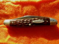 Vintage Case XX Red Bone 3 Blade Pocket Knife