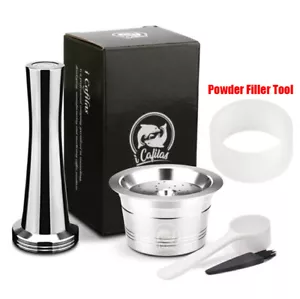 Cápsula de café de acero inoxidable i Cafilas vaina recargable para espresso K-Fee ALDI - Imagen 1 de 17
