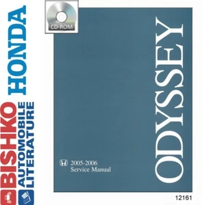 2005 2006 Honda Odyssey Shop Service Repair Manual CD - Picture 1 of 1