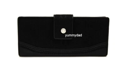 OROTON GALATA SLIM CLUTCH LEATHER WALLET IN RESIDENTIAL BLACK JACQUARD BNIB - Image 1 of 4