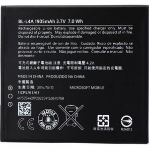 Nokia Batteria originale BL-L4A per LUMIA 535 540 DUAL SIM LUMIA 830 1905mAh New - Foto 1 di 2