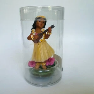 Aloha Treasure Creations Hawaiian Dashboard Hula Puppe mit Ukulele - Bild 1 von 9