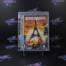 Tom Clancy's EndWar PS3 PlayStation 3 + Poster / Strategy Guide - Complete CIB