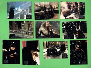 #D129. SET (10) 1992 BATMAN RETURNS TOPPS STADIUM CLUB CARDS - Bild 1 von 2