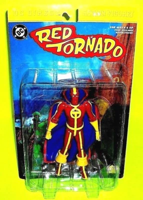 Figura de acción DC Direct Comics The RED TORNADO 6 pulgadas SUPER HERO JLA EXTREMADAMENTE RARA Foto 1 de 4