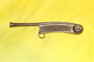 💥 Antique 1940s WWII Maritime Boatswain Call Bosun Whistle Pipe Sterling Silver - Picture 1 of 3