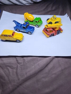 Corgi Toys Inglaterra Vintage Diecast Lote de 5 Coches Land Rover Citroen Años 60 70 Foto 1 de 4