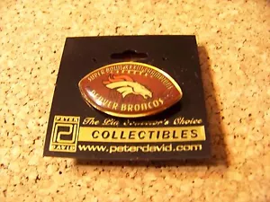 Super Bowl XXXIII Champions Denver Broncos pin NFL AIBM SB 33 - Picture 1 of 3