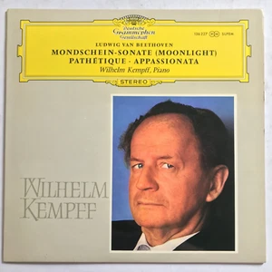 Wilhelm KEMPFF Beethoven Piano Sonatas Pathetique Moonlight DGG 136 227 SLPEM - Picture 1 of 5