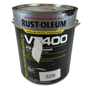 Rust-Oleum 245403 1 Gal Black High Gloss Interior/Exterior Paint - Picture 1 of 2