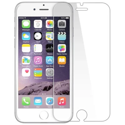 Unipha iPhone 6/7/8 Screen Protector 4.7" Tempered Glass + Install Kit 9H 2-Pk - Image 1 of 4